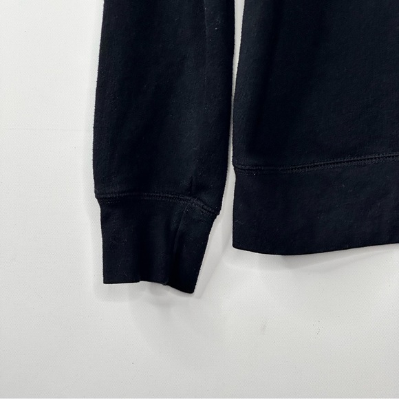 Brunette The Label Pullover Black Sweatshirt Size S/M No Champagne No Gain - Picture 4 of 8